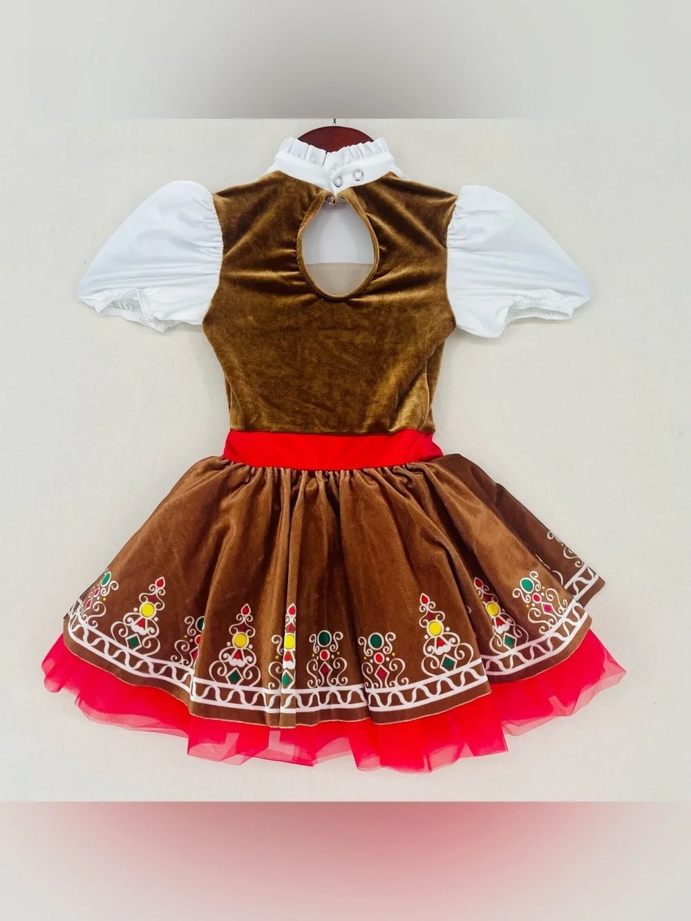 Weissman Showtime Gingerbread Girl dress